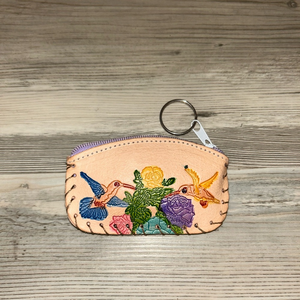 Humming bird coin bag